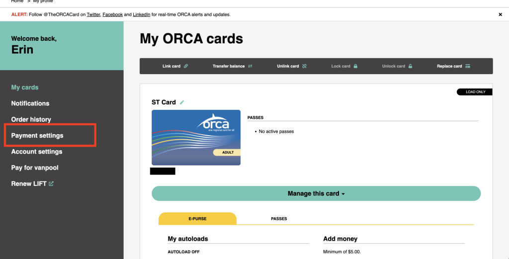 Navigating the myORCA App – The ORCA Card